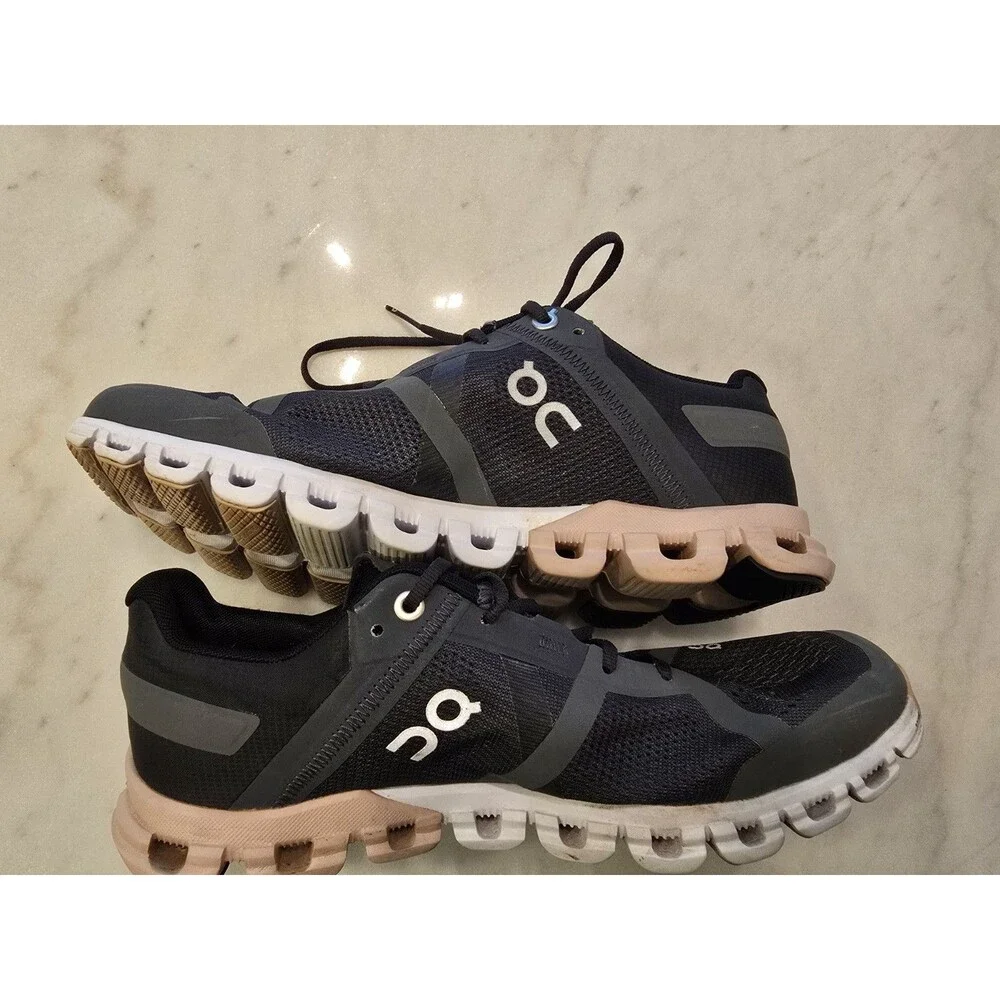 Size 8 - ON Cloudflow Rock Rose Womens Oncloud Running Athletic shoes